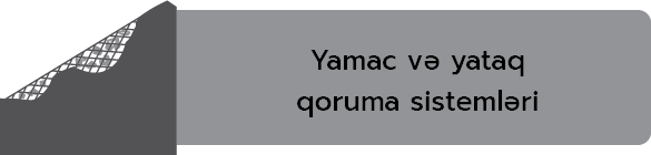 Yamac və yataq qoruma sistemləri